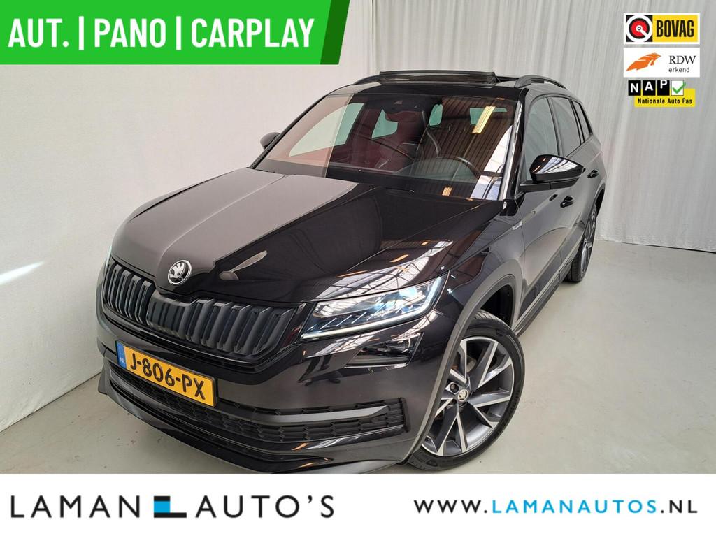 Skoda Kodiaq 1.5 TSI Sportline Business Skoda Kodiaq 1.5 TSI, Auto's, Skoda, 4 cilinders, 150 pk, 1481 kg, Zwart
