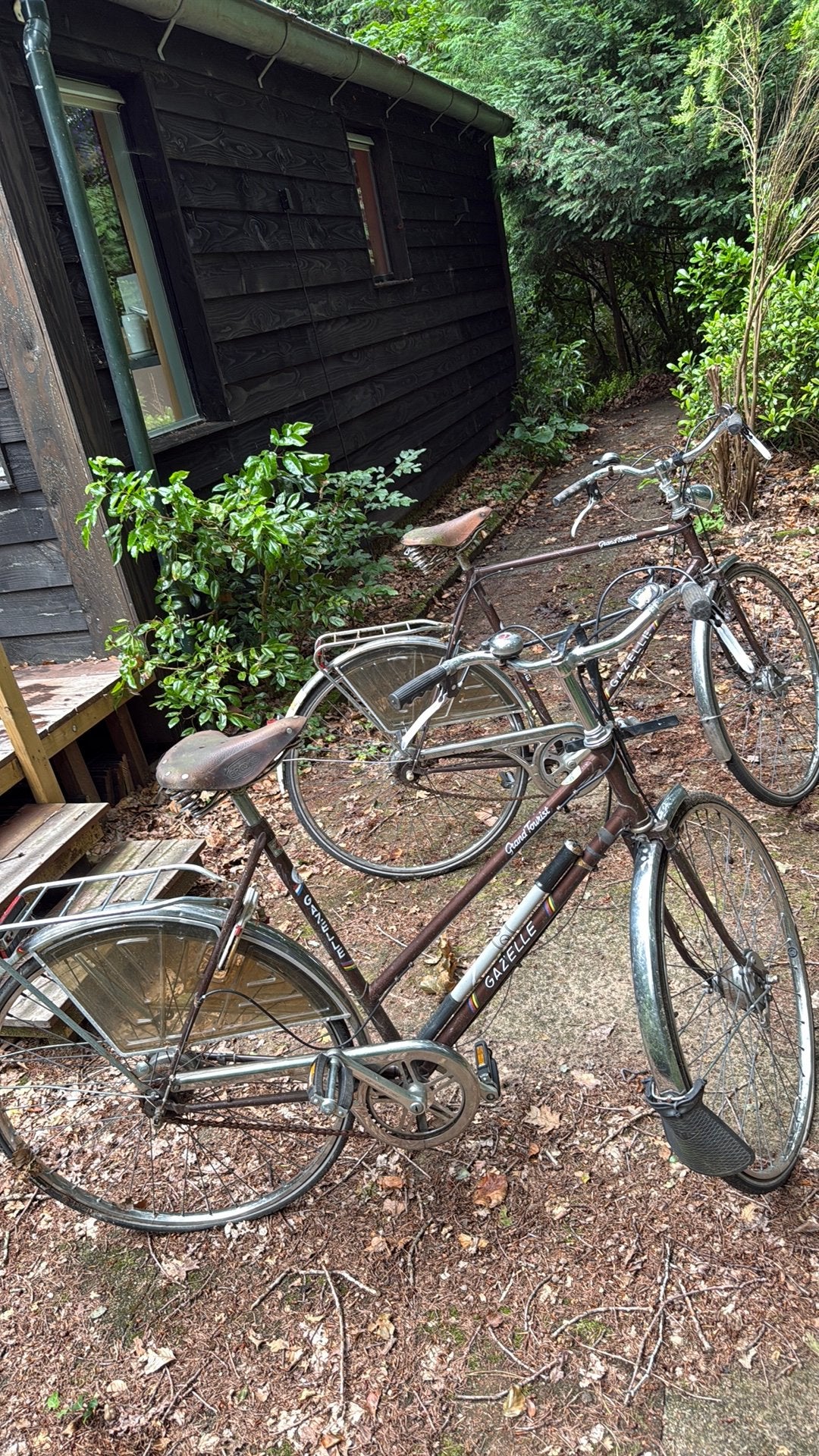 2x Gazelle Grand Tourist – vintage opknappers, Fietsen en Brommers, Ophalen