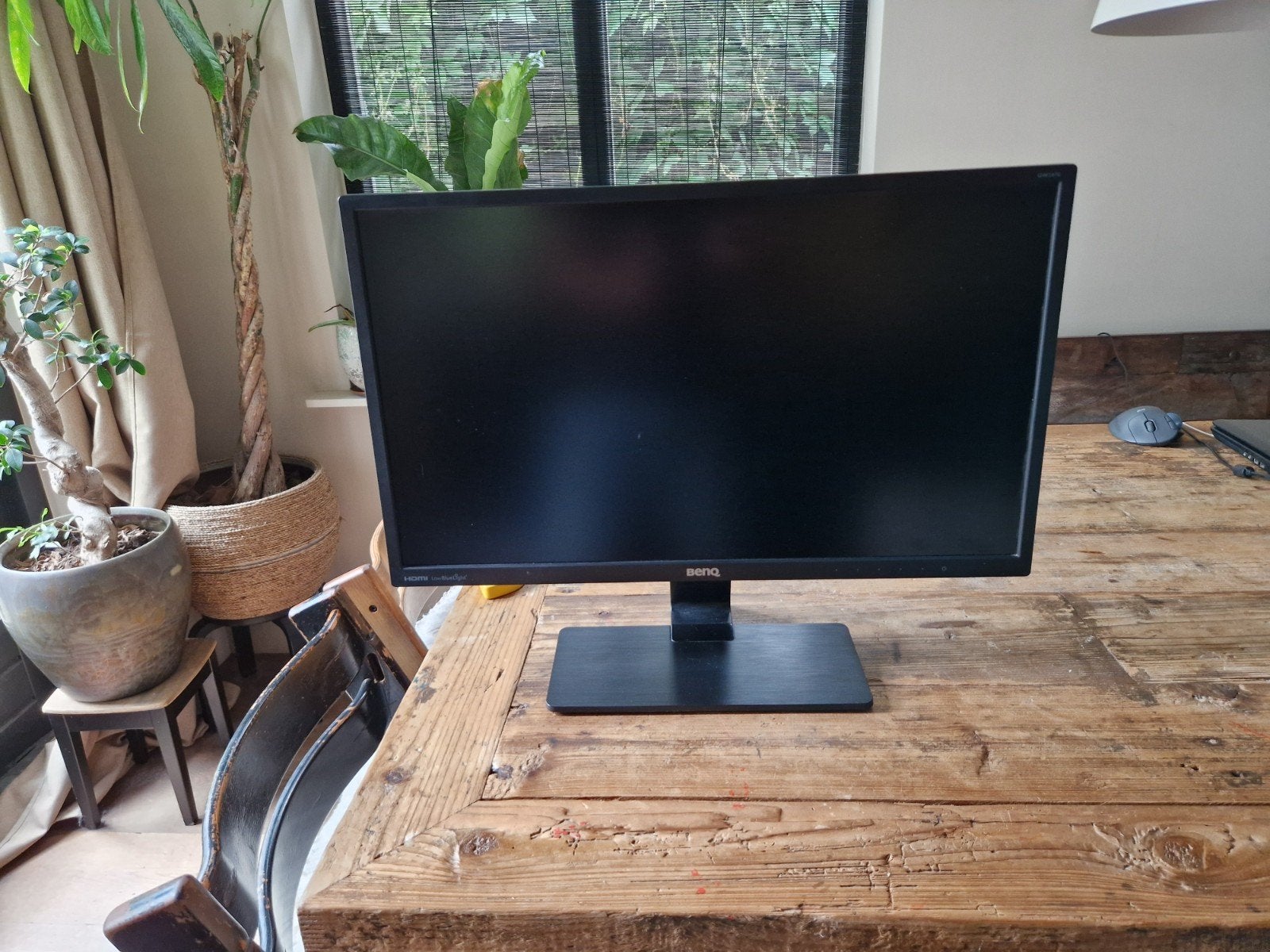 BenQ GW2470HE Full HD Monitor - Zwart, Computers en Software, Monitoren, Kantelbaar, HDMI, Full HD, Zo goed als nieuw