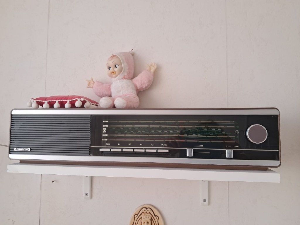 oude radio, Ophalen