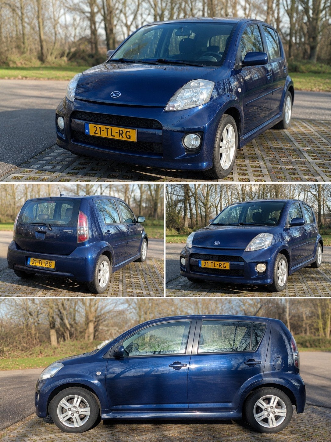 Daihatsu Sirion 1.3 2006 Blauw APK 17/06/2027, Auto's, Daihatsu, Voorwielaandrijving, Stof, 31 €/maand, Blauw