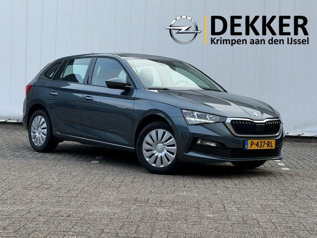 Skoda Scala 1.0 TSI Active met LED, Cruise Controle, DAB, Al, Auto's, Voorwielaandrijving, 12 maanden, Gebruikt, 49 €/maand