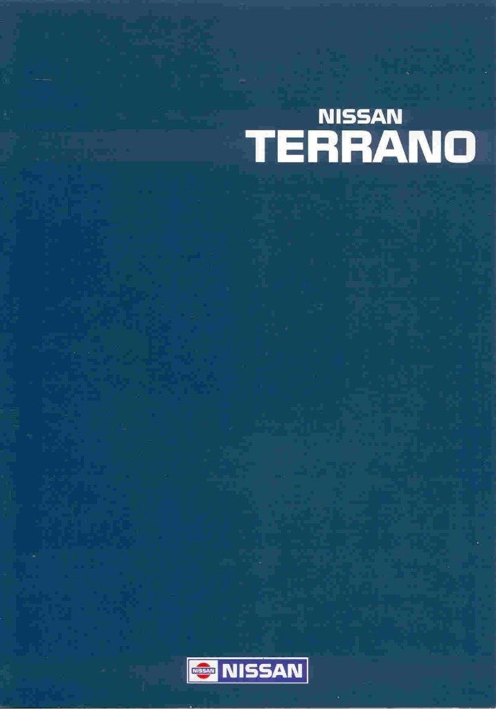 Nissan Terrano (1990), Ophalen of Verzenden, Nieuw, Nissan