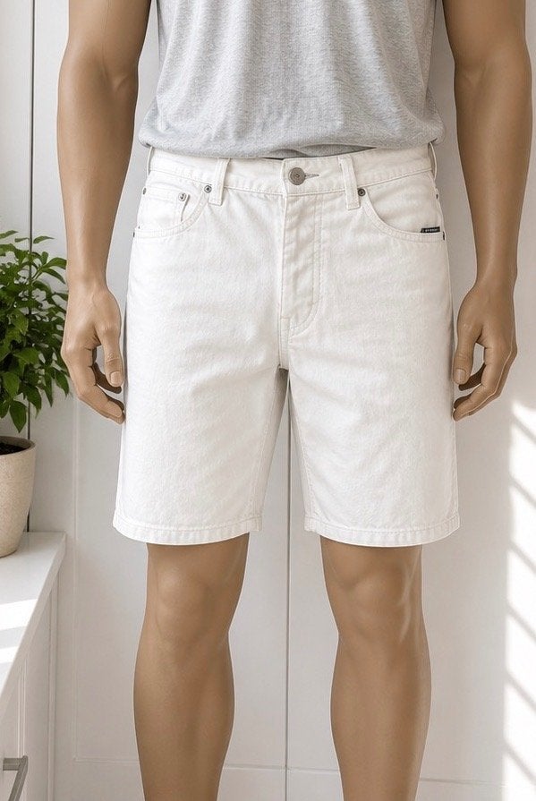 Zara man off white short  maat 46 = XL, Zara, Wit, Maat 56/58 (XL), Ophalen of Verzenden