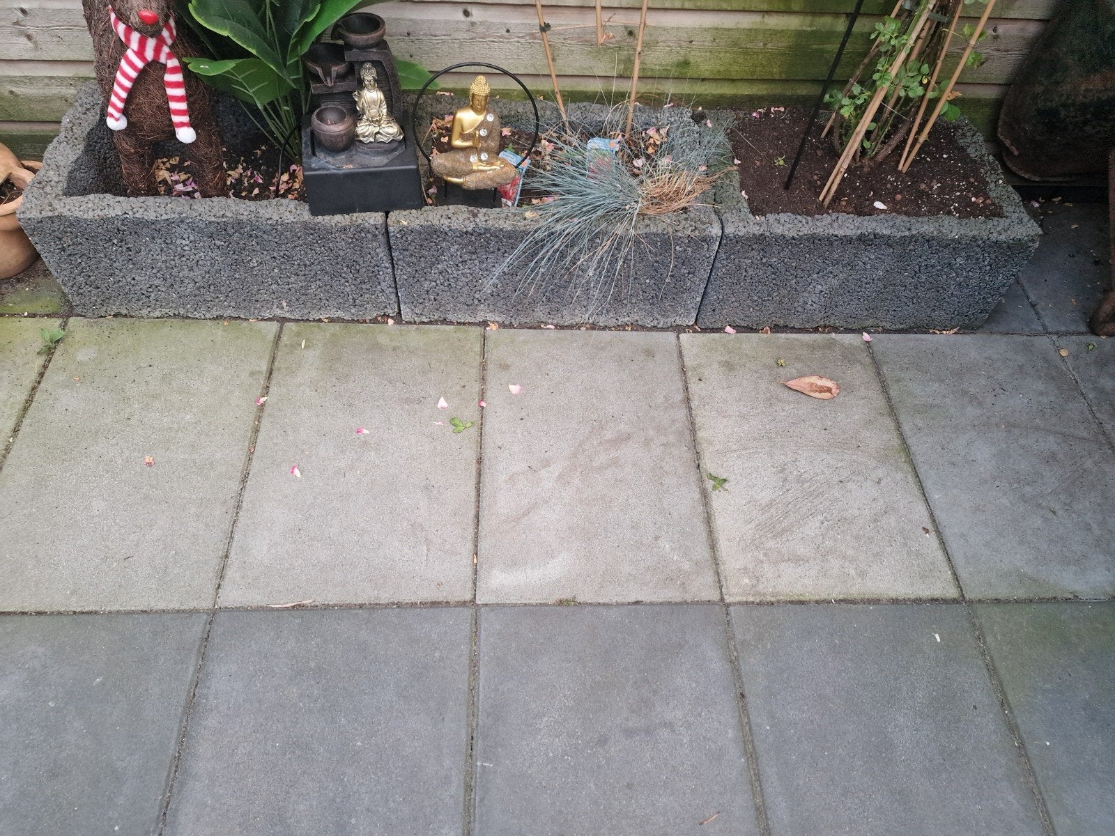 stenen bakken, Ophalen, Beton, Klinkers