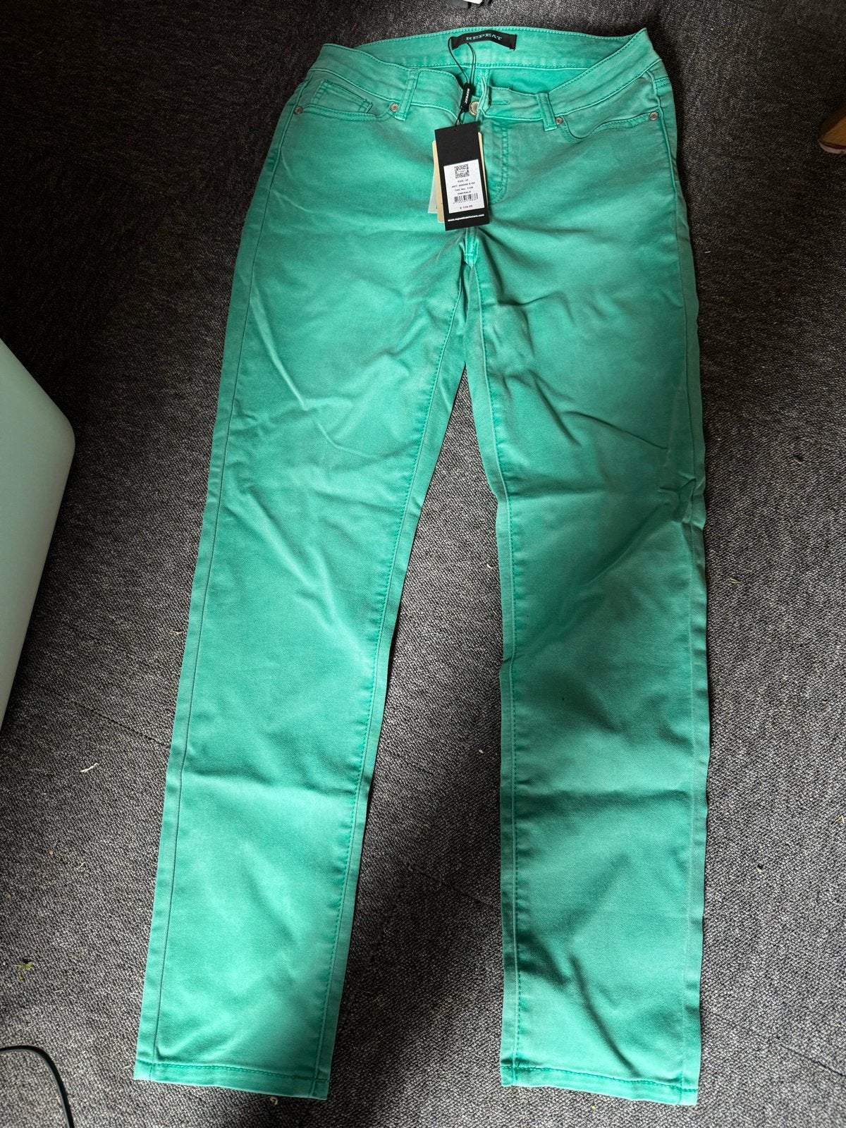 Nieuwe Repeat Cashmere broek, maat 42, smaragdgroen, Kleding | Dames, Maat 42/44 (L), Nieuw, Ophalen of Verzenden, Lang