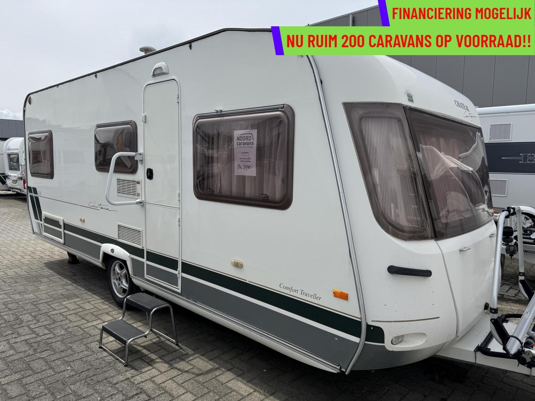 Chateau 520 CANTARA COMFORT TRAVEL, RONDZIT, ENKELE BEDDEN, Chateau, Rondzit, 7 tot 8 meter, Bedrijf