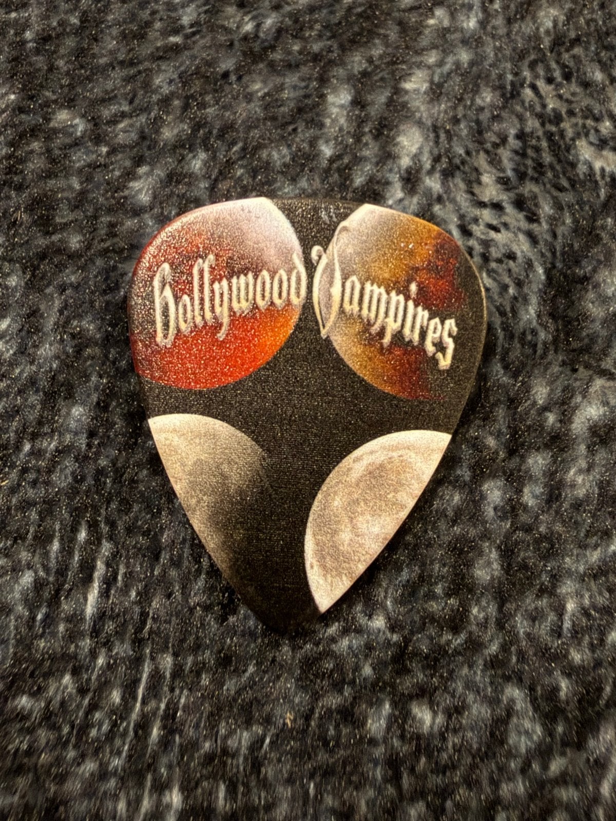 Hollywood Vampires plectrum Johnny Depp Hamburg, Verzamelen, Ophalen of Verzenden, Zo goed als nieuw, Overige typen