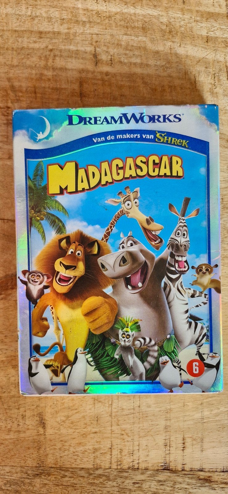 Madagascar DVD - DreamWorks animatiefilm, Bonusmateriaal, Gebruikt, Nederlands, Ophalen of Verzenden
