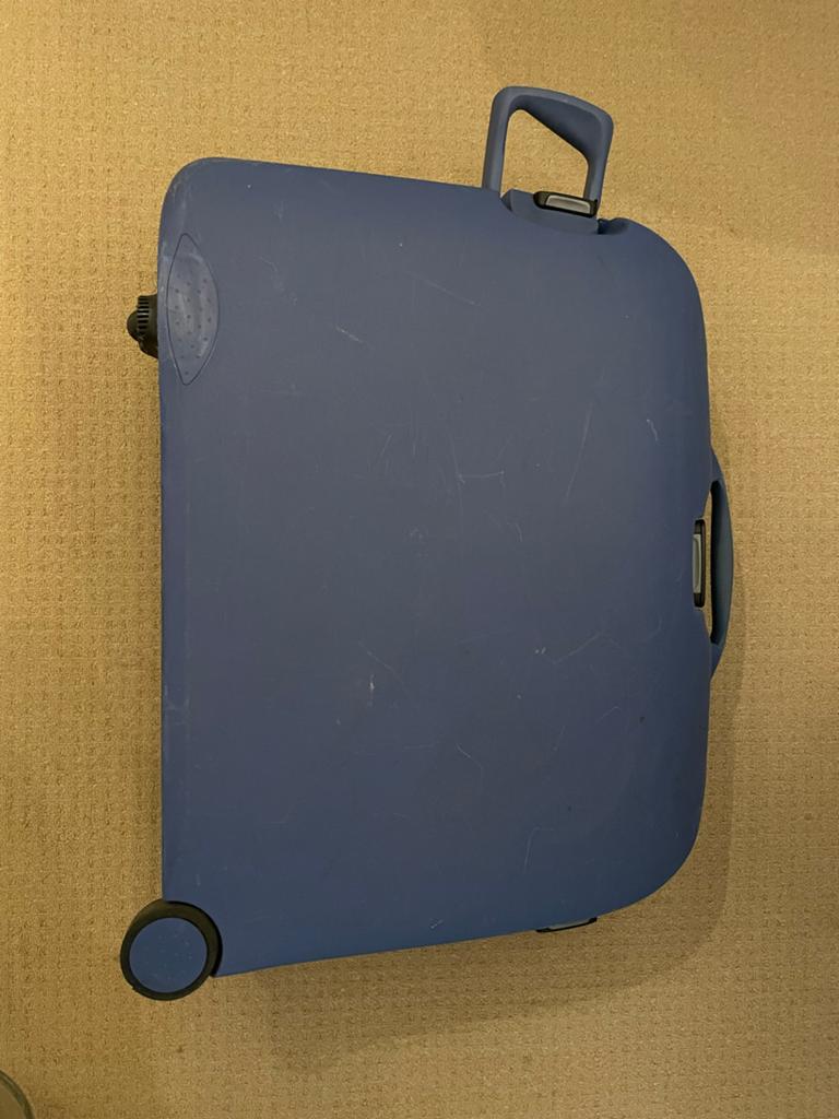 Te koop: Hard Samsonite Koffer, Gebruikt, Hard kunststof, 45 tot 55 cm, Slot