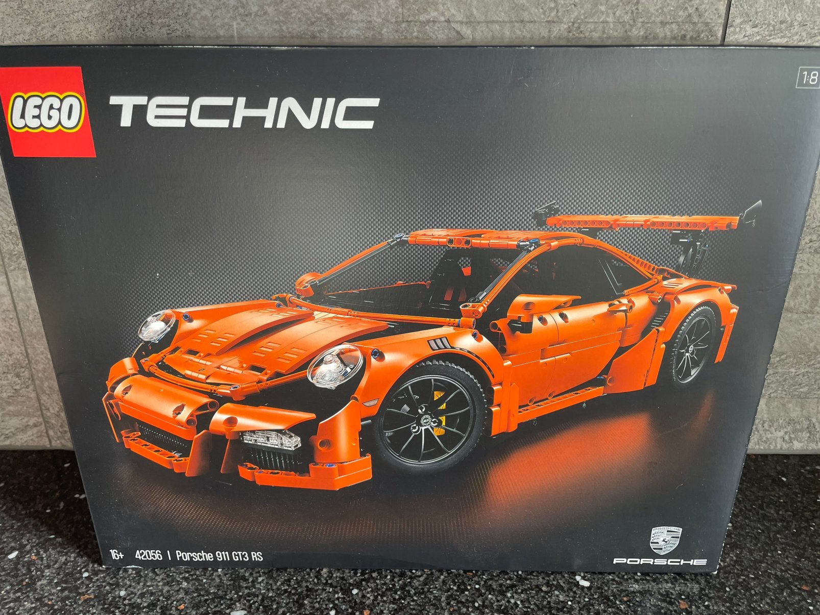 Lego Technic 42056 Porsche 911 GT3 RS, Ophalen of Verzenden, Zo goed als nieuw