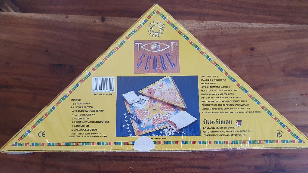 Top Score bordspel KRO NCRV, nieuw in doos. 5C8, Hobby en Vrije tijd, Tweedehands verkoop, Tweedehands verkoop, Gebruikt, Ophalen of Verzenden