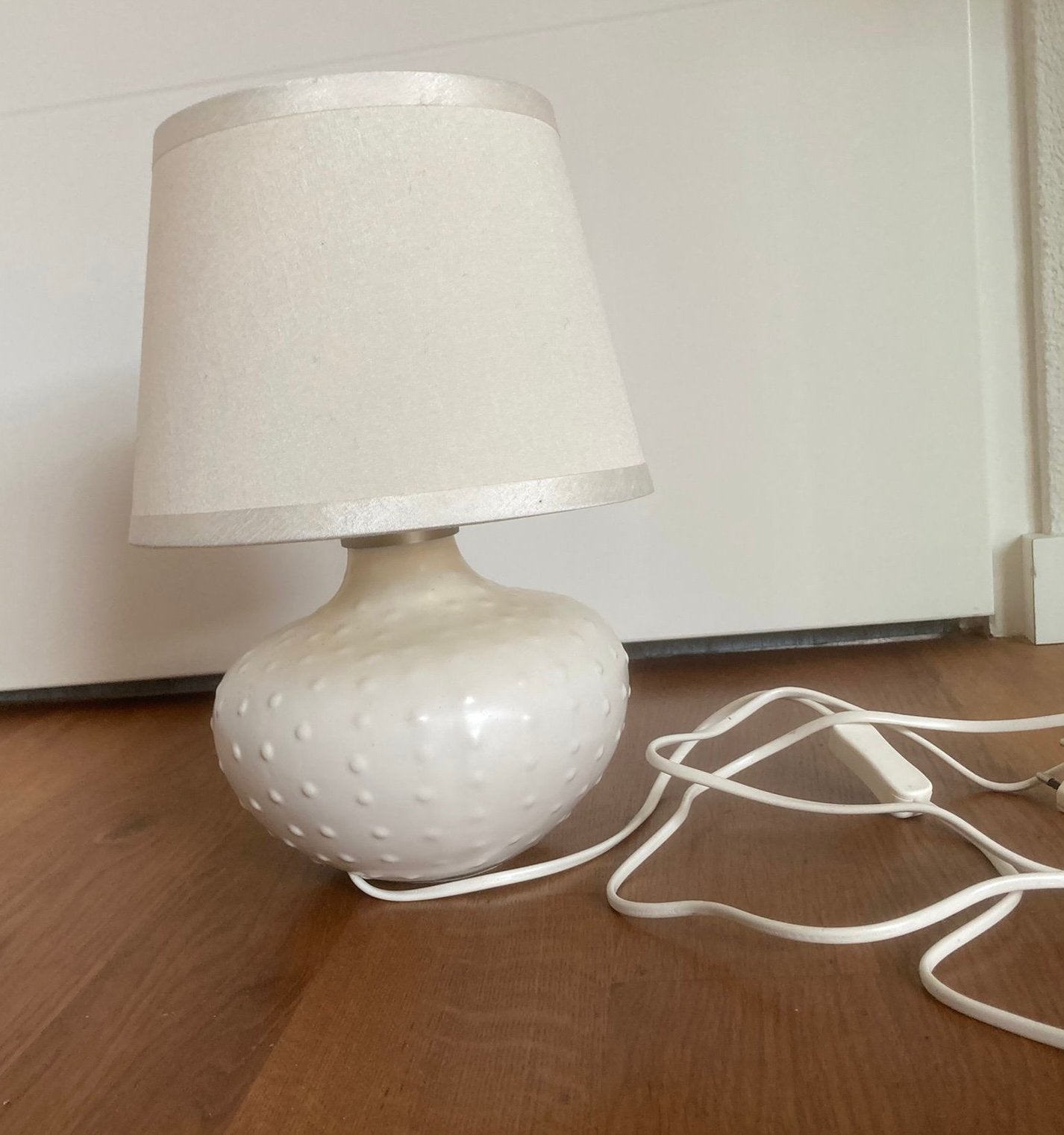Schemerlamp met stenen voet, Ophalen, Gebruikt