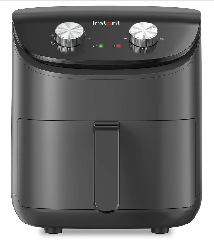 Instant Pot Compact Air Fryer – 4L, 1500W, Overige typen, Ophalen, Zo goed als nieuw, Grijs