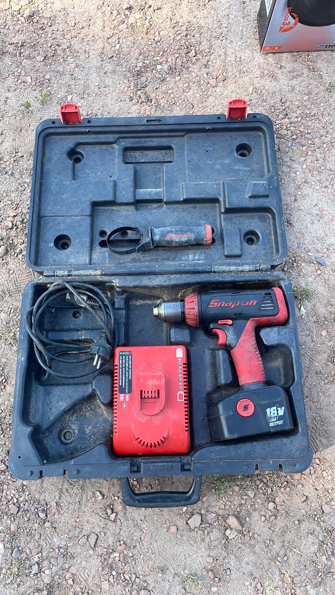 Snap on boormachine, Ophalen, Gebruikt
