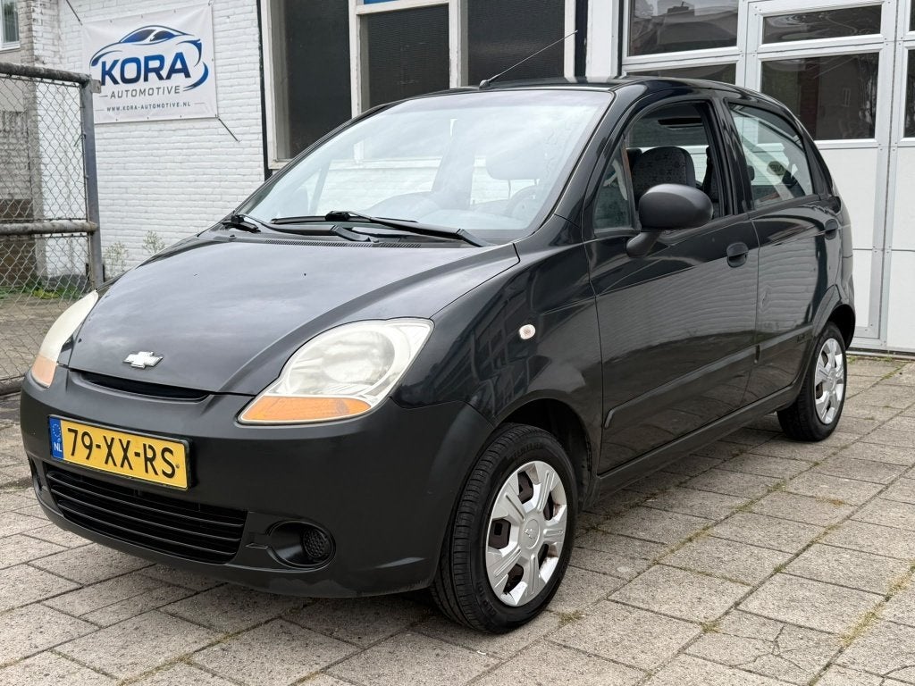 CHEVROLET | MATIZ | 33.000 KM | 1e Eigenaar | Nieuwe APK, Voorwielaandrijving, Stof, Zwart, Zwart
