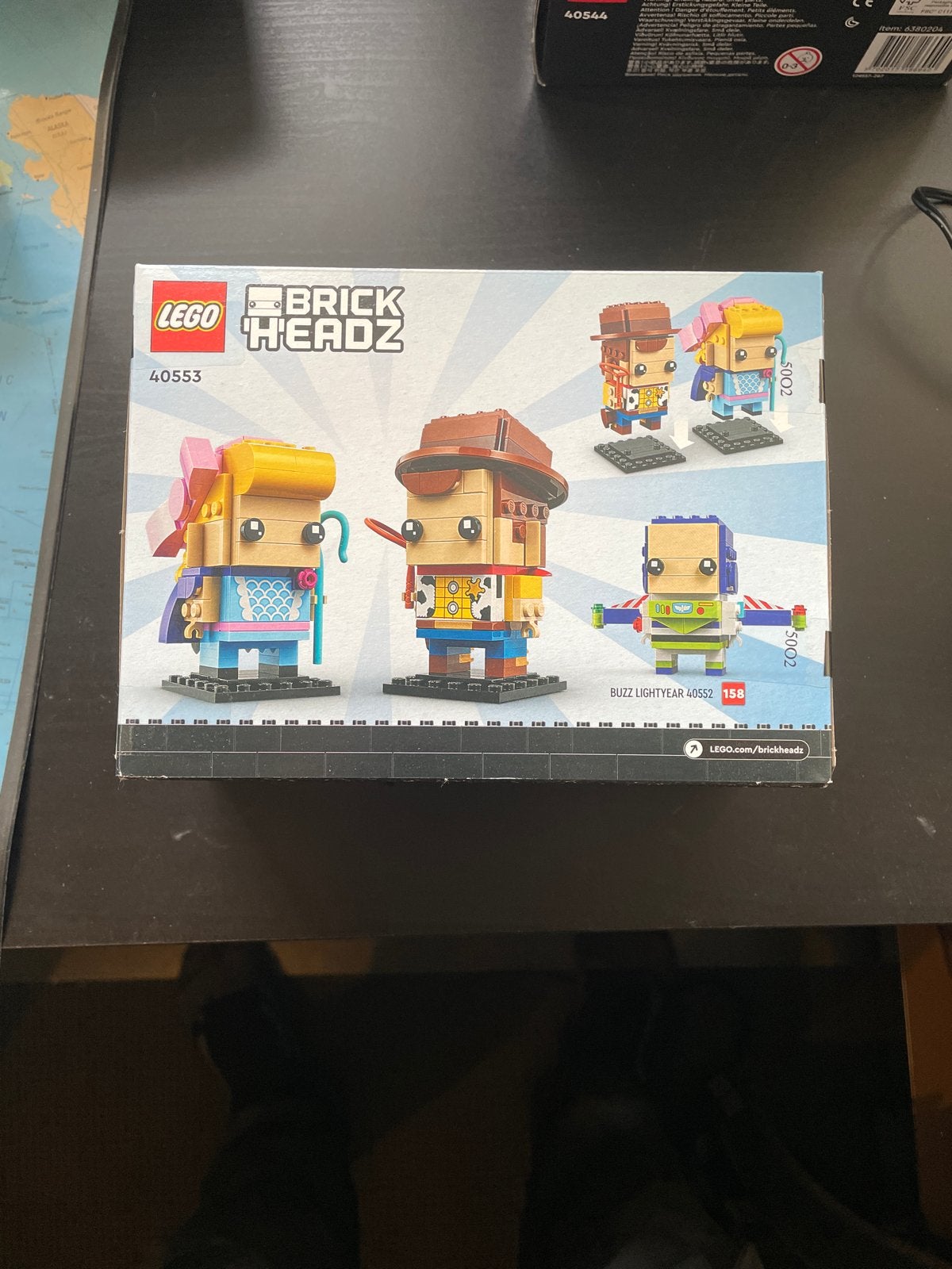 LEGO BrickHeadz 40553 Woody & Bo Peep (Toy Story), Ophalen of Verzenden, Nieuw, Overige merken