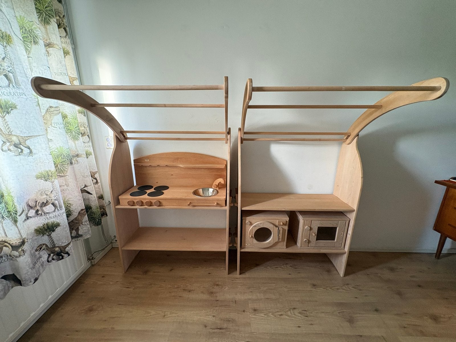 Waldorf houten speelkeuken / huis, Kinderen en Baby's, Ophalen, Zo goed als nieuw, Hout, Speelkeuken