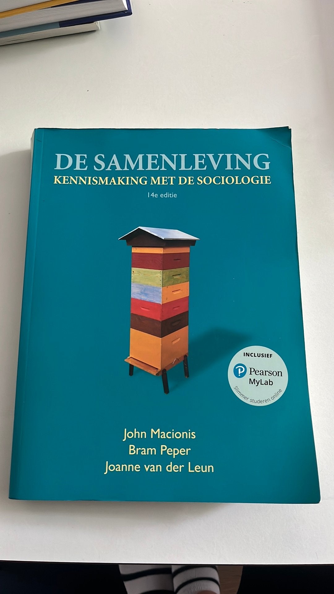 De samenleving Kennismaking met de sociologie, Joanne van der Leur; John Macionis; Bram Peper, Ophalen of Verzenden, Zo goed als nieuw
