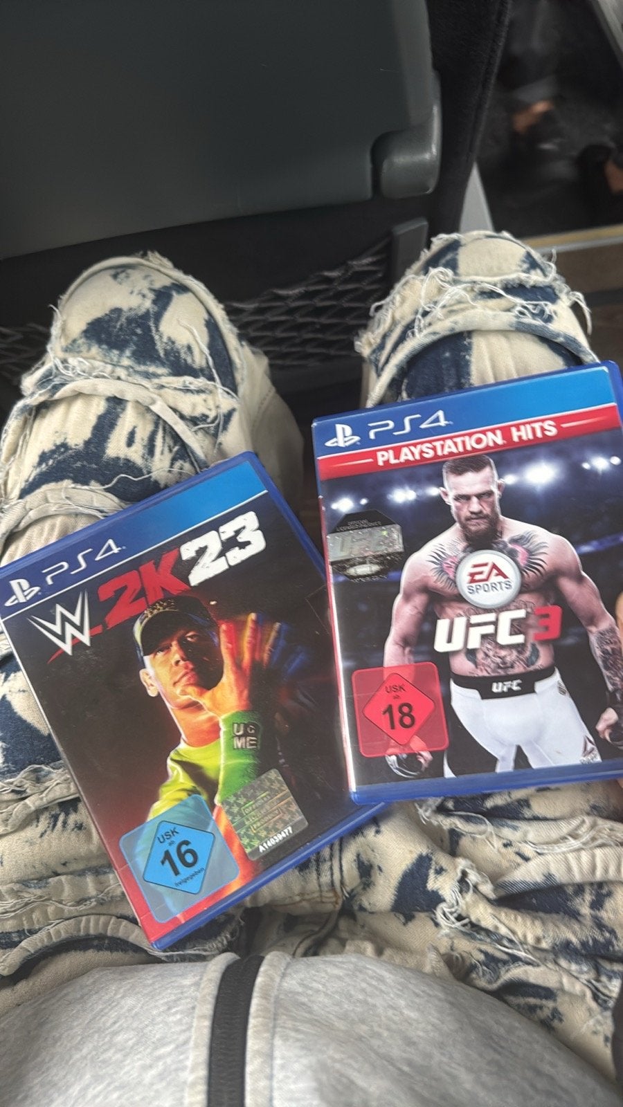 WWE 2K23 & UFC 3 PS4 Games - Zo goed als nieuw, Ophalen, Zo goed als nieuw, Vechten, Vanaf 18 jaar