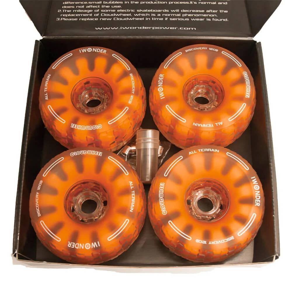 CLOUDWHEEL Discovery 120mm Urban Electric Skateboard Wheels, Sport en Fitness, Skateboarden, Ophalen of Verzenden, Nieuw, Skateboard