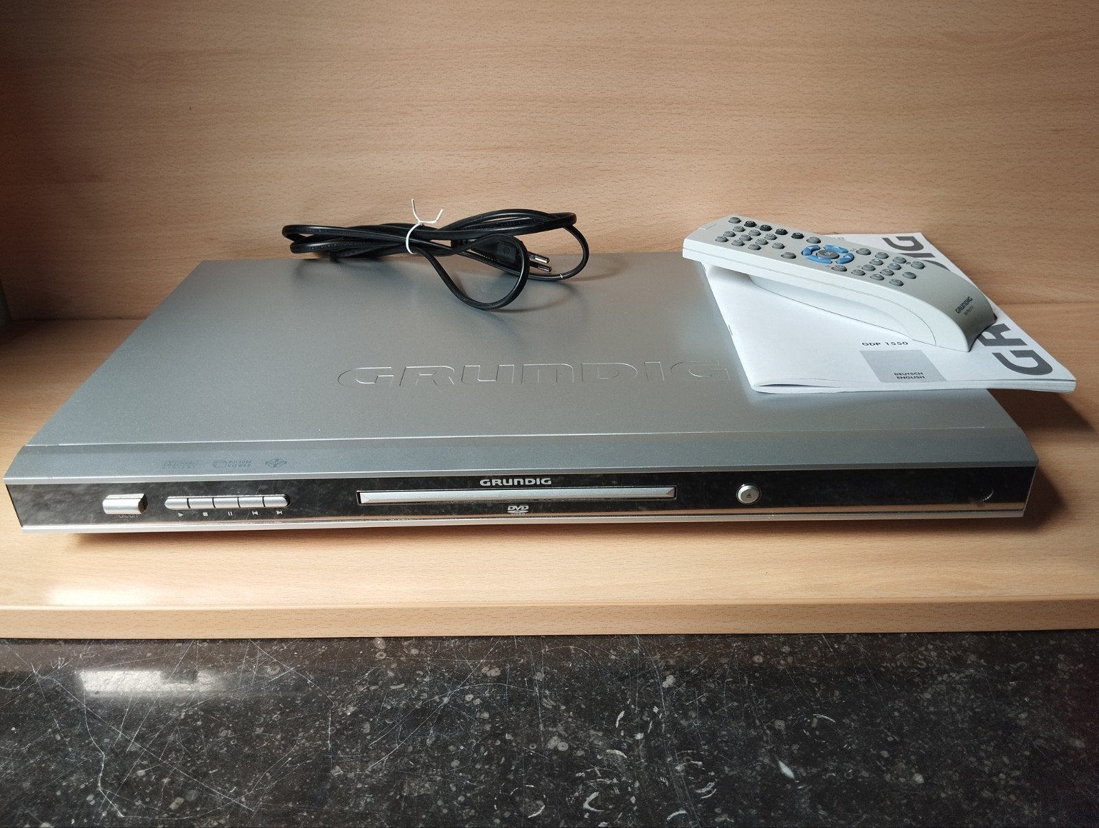 Grundig GDP 1550 DVD speler voor onderdelen (defect), Ophalen of Verzenden, Niet werkend, Dvd-speler, Overige merken