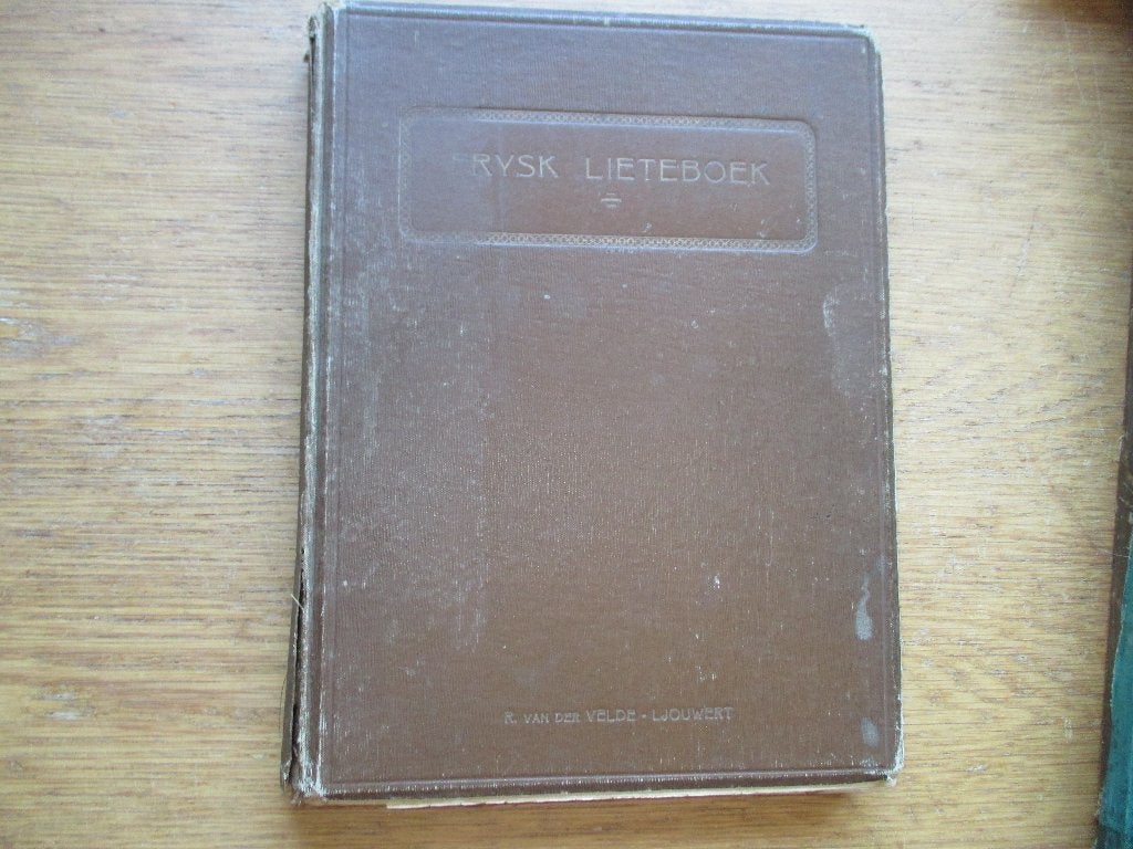 FRYSK LIETEBOEK, Zang, Gebruikt, Ophalen of Verzenden, Artiest of Componist
