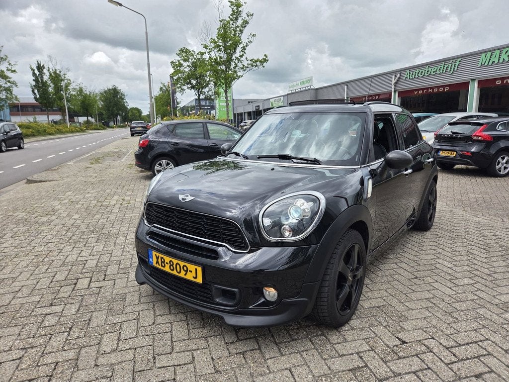Mini Countryman 1.6 Cooper S ALL4 Chili|AUTOMAAT|PANODAK|LED, Auto's, Mini, Euro 5, 1380 kg, Gebruikt, Leder en Stof