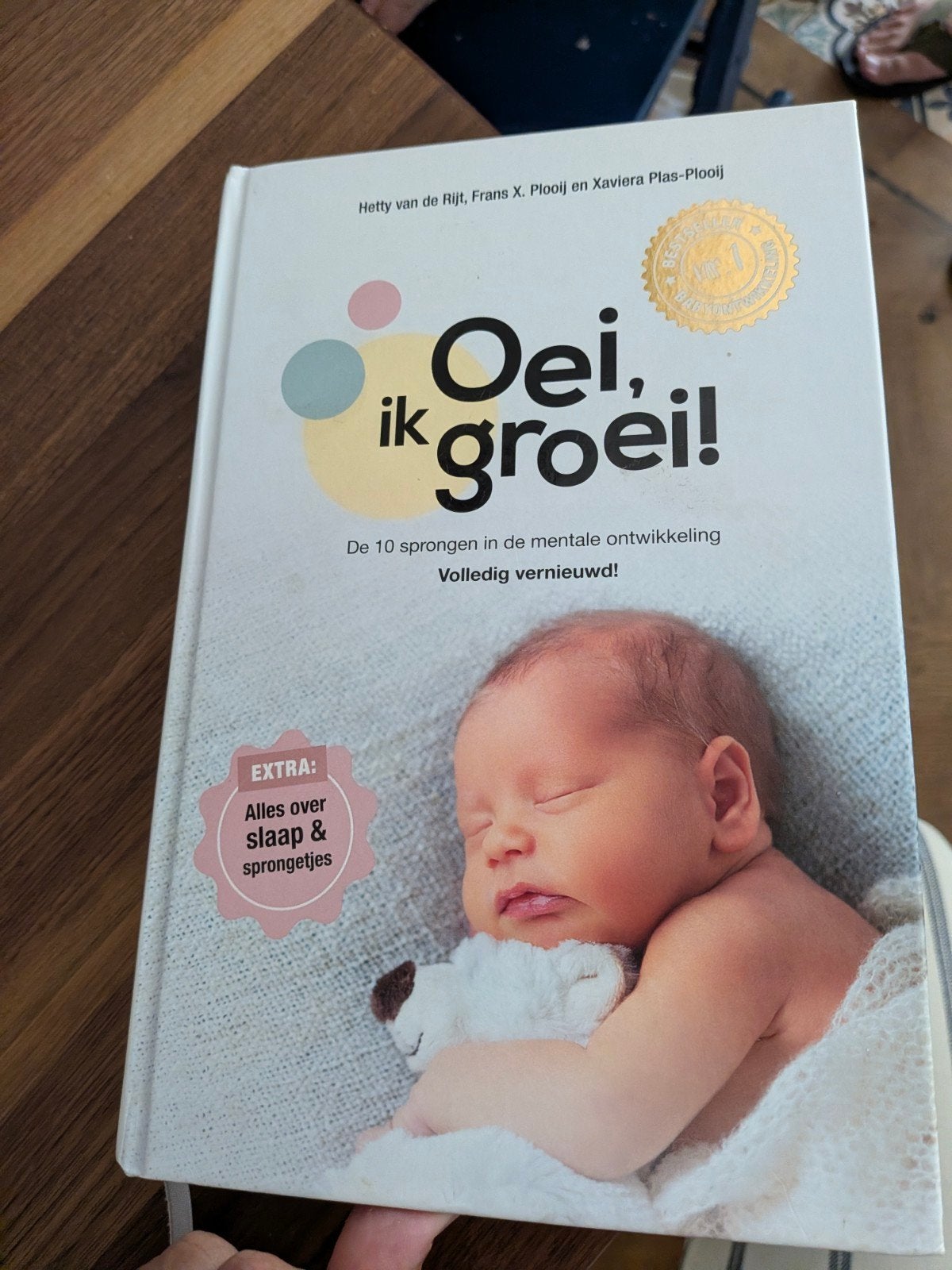 Oei, ik groei! Boek over mentale ontwikkeling baby, Ophalen, Zo goed als nieuw, Opvoeding tot 6 jaar, Hetty van de Rijt, Frans X. Plooij en Xaviera Plas-Plooij