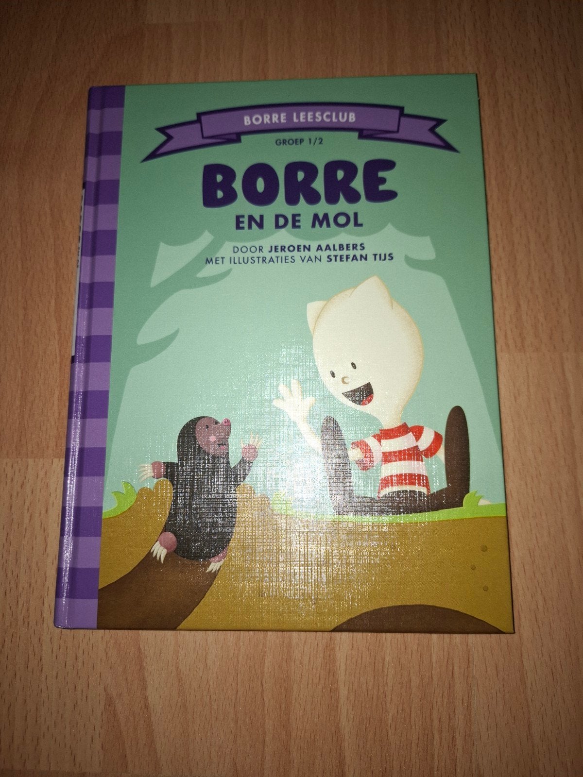 Borre en de Mol - Borre Leesclub Groep 1/2, Ophalen of Verzenden, Zo goed als nieuw, Jeroen Albers, 3 tot 4 jaar