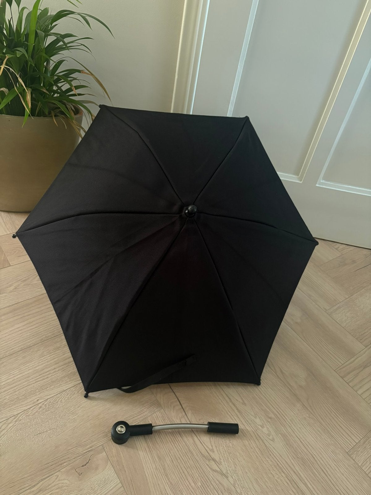 Joolz Parasol Space Black Day Hub Geo en Aer, Ophalen of Verzenden, Zo goed als nieuw, Zwart