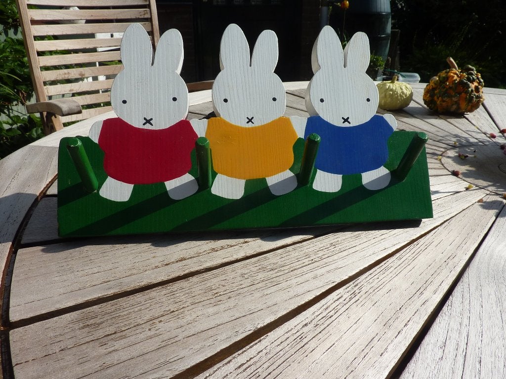 Nijntje kapstok voor de kinderkamer, Gebruikt, Ophalen of Verzenden, Minder dan 100 cm, Kinderkapstok