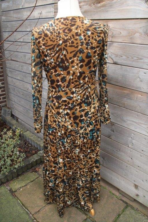 Wikkeljurk camel/ blauw femme9 mt M Vaste prijs AANBIEDING, Maat 38/40 (M), Blauw, Femme9, Ophalen of Verzenden