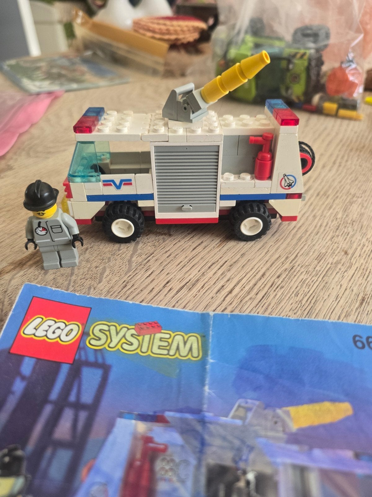 Lego System 6614 - Launch Reflex Rover met minifiguur, Gebruikt, Lego, Ophalen of Verzenden, Space