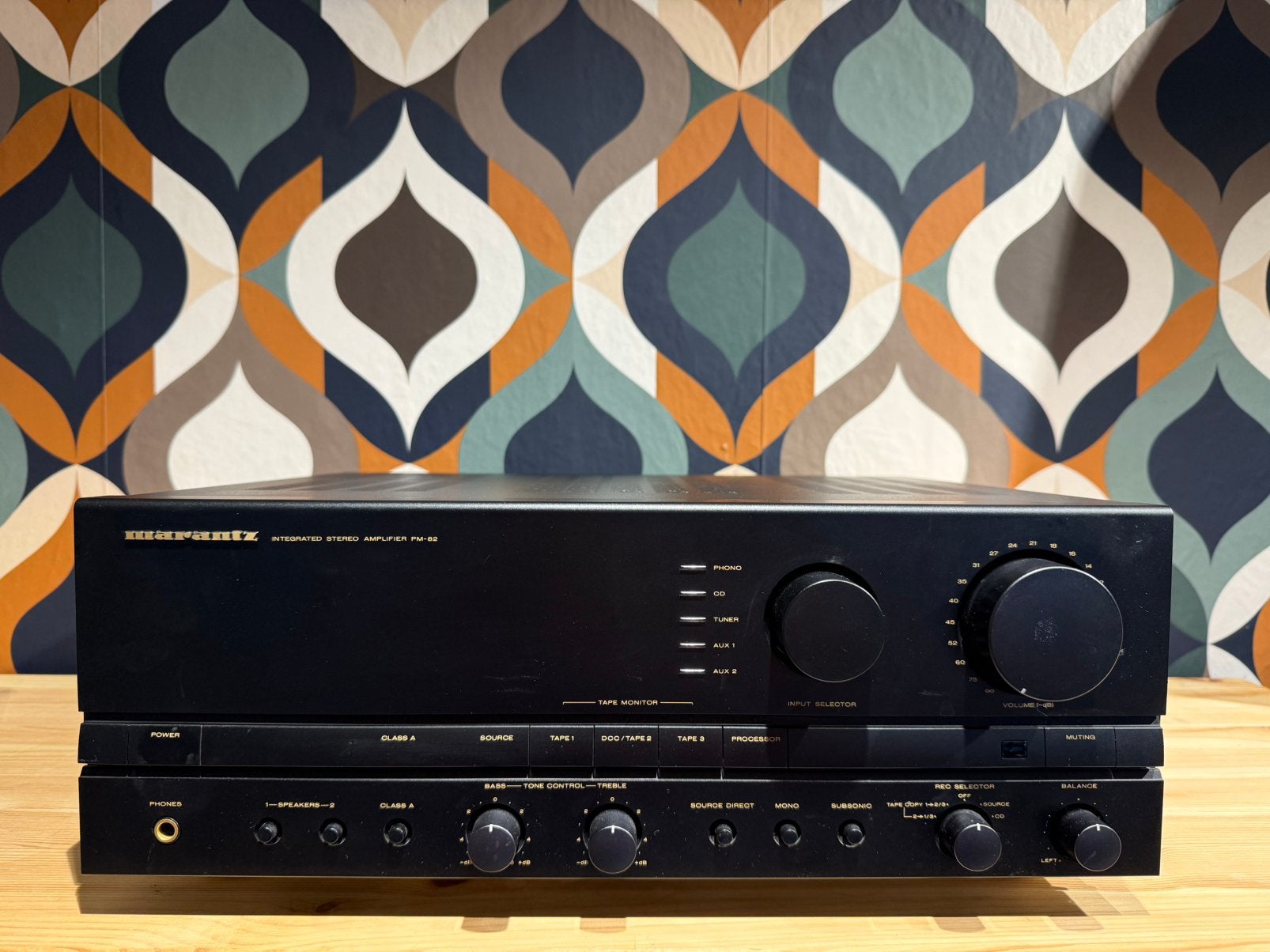 Marantz PM-82, zeer mooi, geserviced, met garantie, Marantz, Contact@vintageaudiobreda.nl, Zo goed als nieuw, 60 tot 120 watt