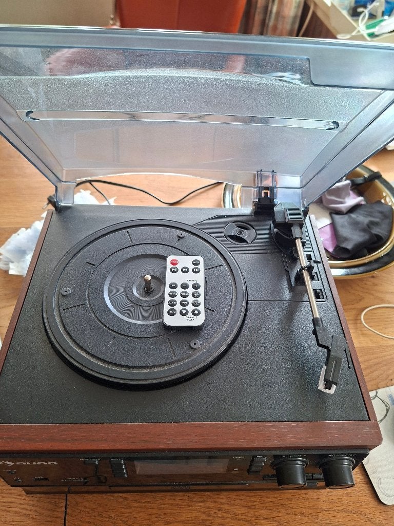 PLATENSPELER VOOR VINYL, Zo goed als nieuw, Automatisch, Platenspeler, Ophalen