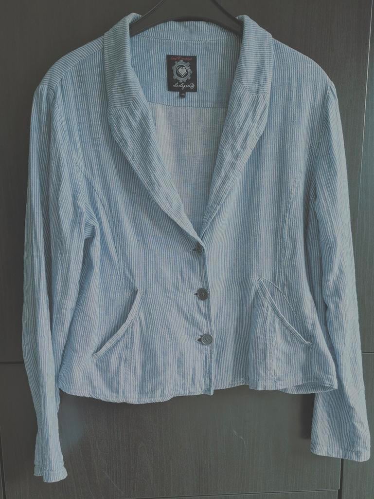 LaLigna jasje maat 38, zie €10 korting 5 items, Maat 38/40 (M), Blauw, Ophalen of Verzenden, Zo goed als nieuw