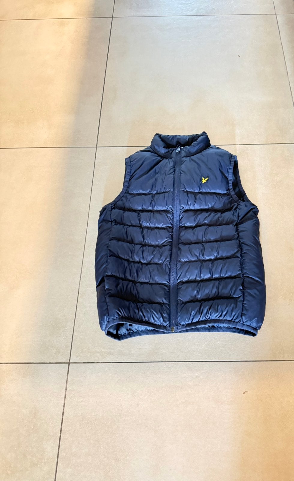 Lyle&scott bodywarmer donkerblauw maat 140, Kinderen en Baby's, Ophalen of Verzenden, Zo goed als nieuw