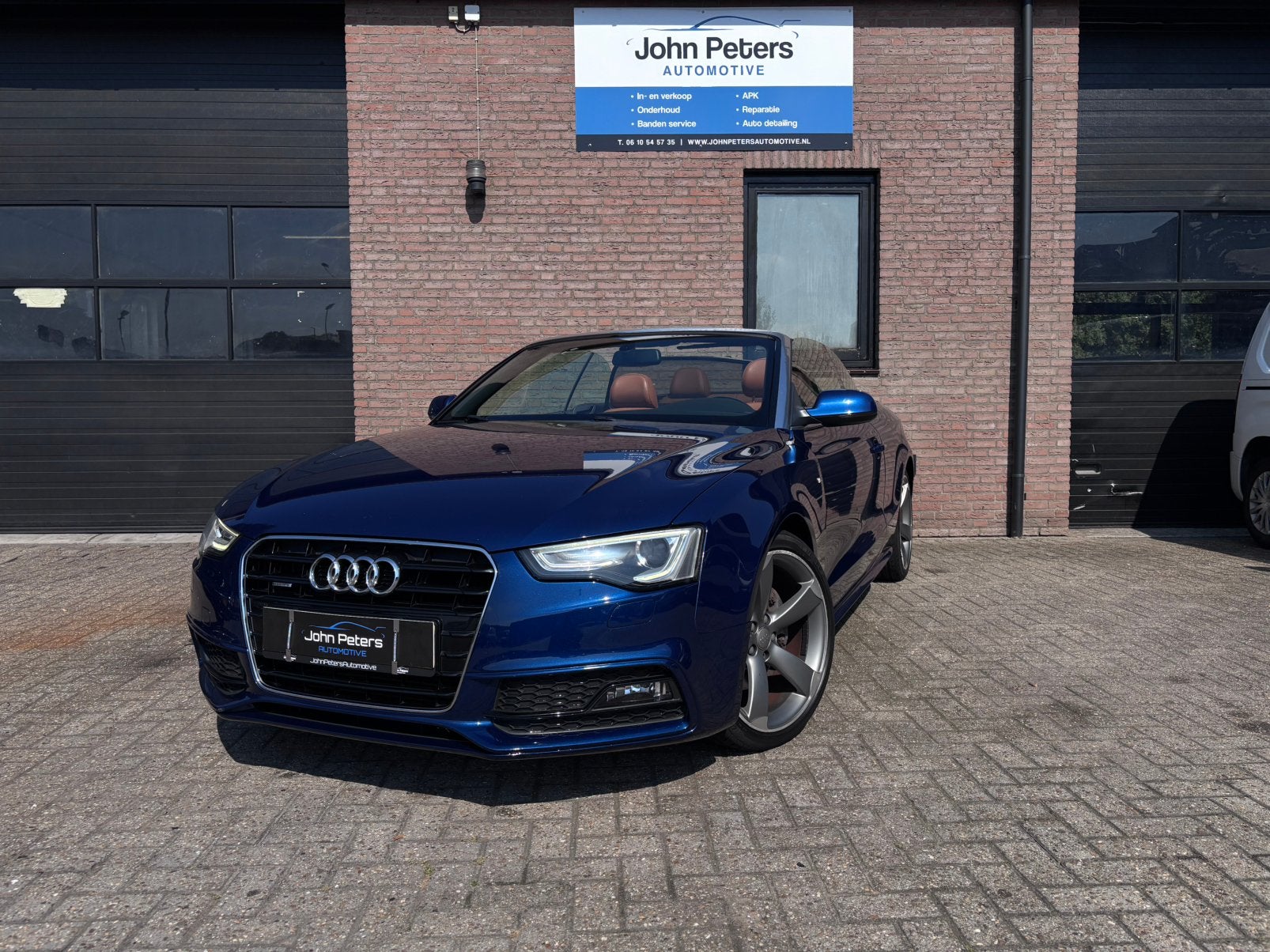 Audi A5 2.0 Tfsi 155KW Cabrio Quat. S-tr 2012 Blauw, Auto's, Automaat, 4 cilinders, Vierwielaandrijving, 1700 kg