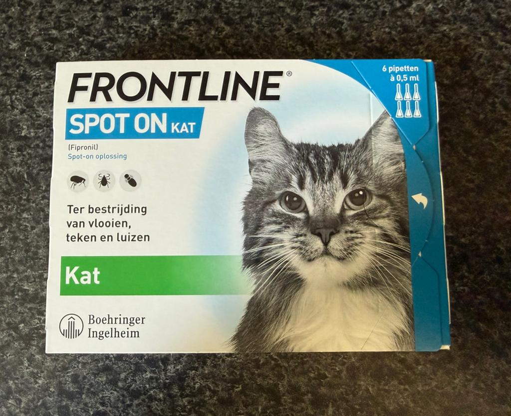 Frontline SPOT ON Kat, Ophalen of Verzenden, Nieuw