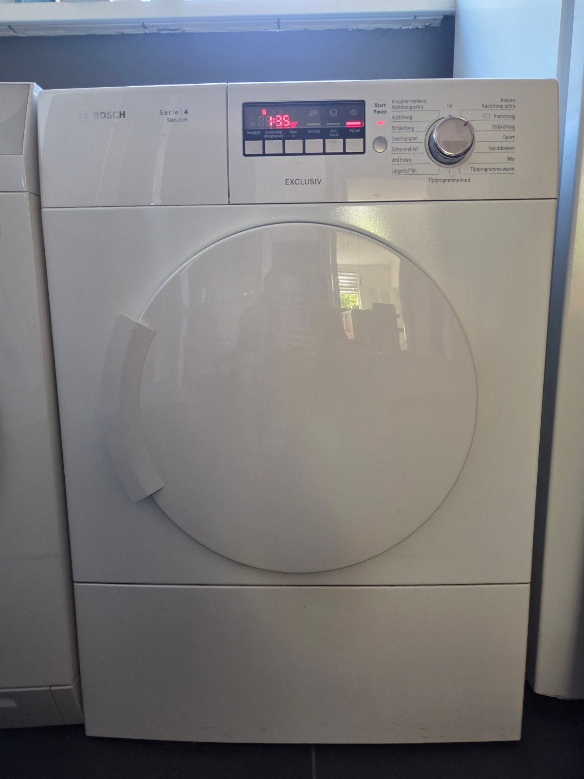 Bosch Droger Serie 4 met luchtafvoer naar buiten, Ophalen, 8 tot 10 kg, Zo goed als nieuw, Voorlader