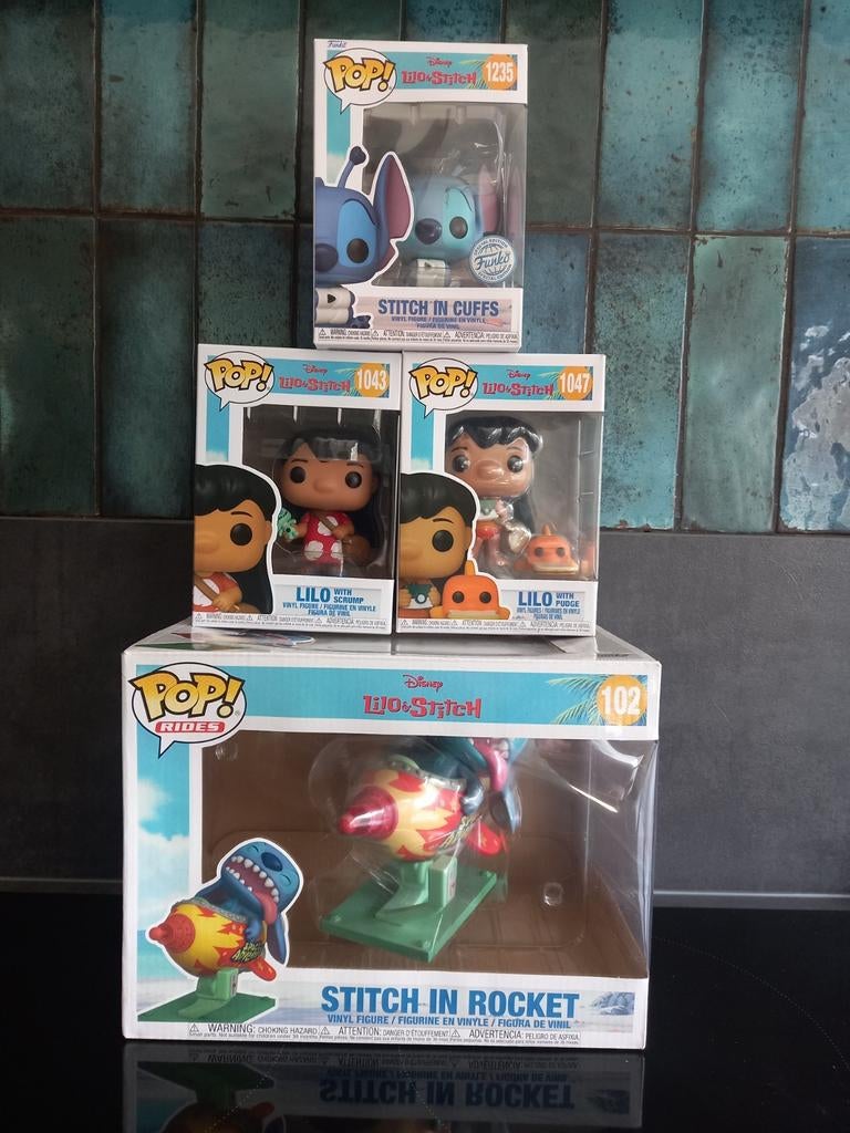 Funko pop Lilo and stitch, Ophalen of Verzenden, Zo goed als nieuw