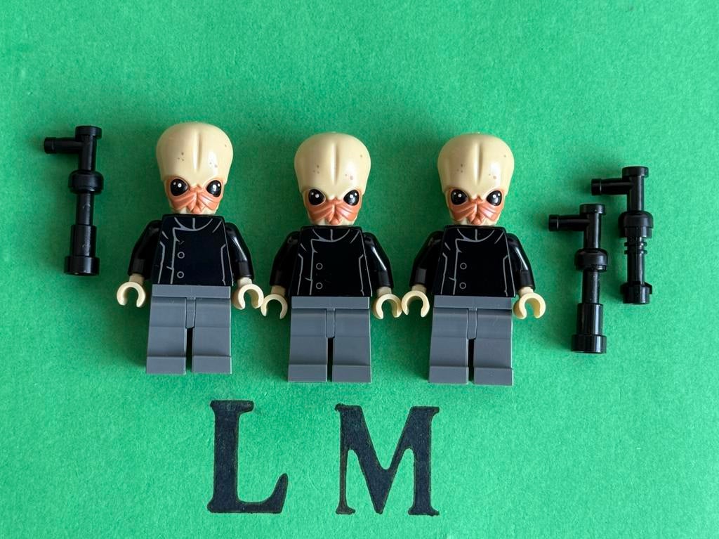 Lego Star Wars sw0554 3 x Bith Musician Mos Eisley Cantina, Compleet, Star Wars, Lego, Ophalen of Verzenden
