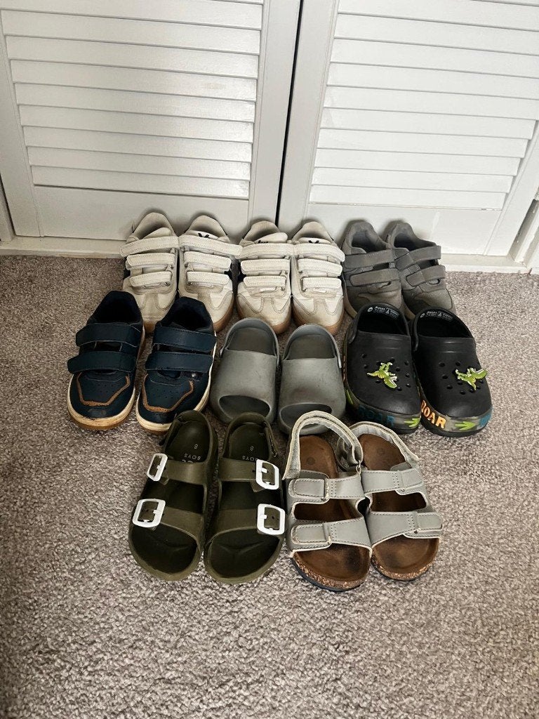 Bundel zomerschoenen voor jongens (3-4 jaar), Ophalen of Verzenden, Gebruikt, Overige maten