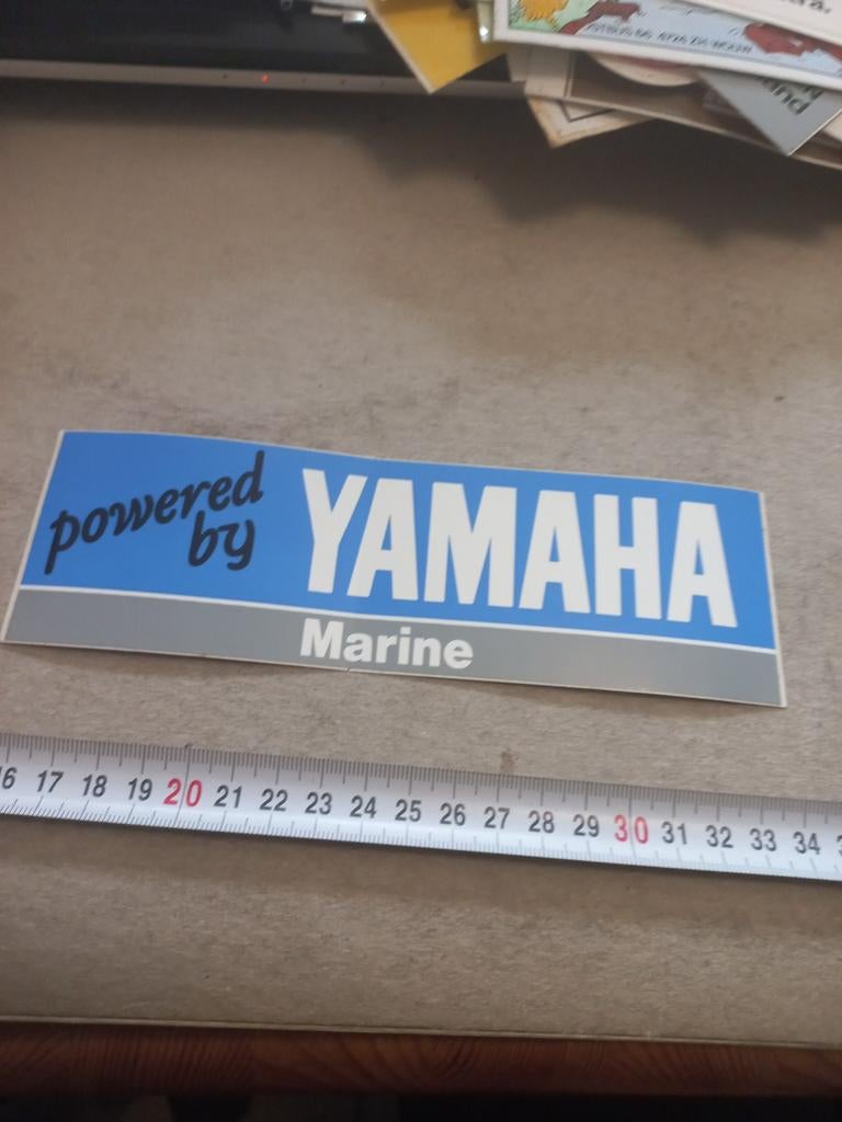 Powerd by yamaha marrine, Ophalen of Verzenden, Zo goed als nieuw