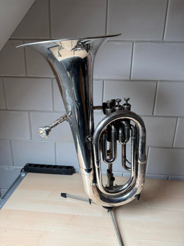 Antoine Courtois Paris - bariton / euphonium, Muziek en Instrumenten, Blaasinstrumenten | Tuba's, Ophalen of Verzenden, Gebruikt
