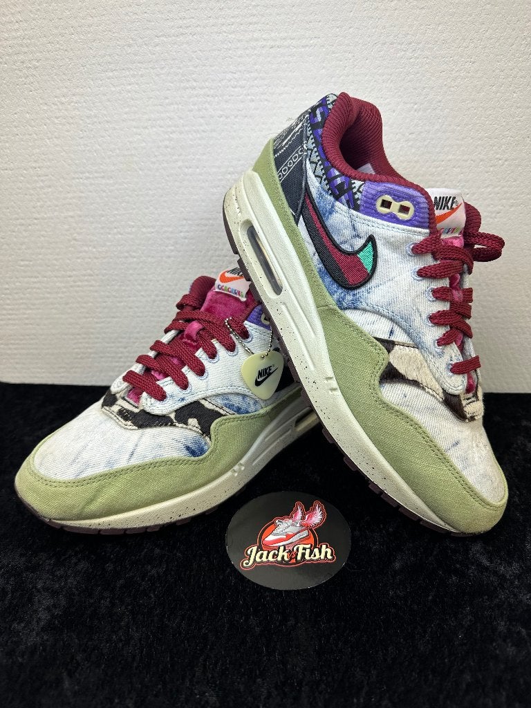Nike air Max 1 Concepts Mellow - size 40,5, Nike air max, Overige kleuren, Ophalen of Verzenden, Sneakers of Gympen
