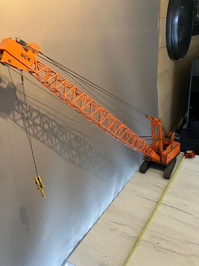 dragline nck draadkraan, Hobby en Vrije tijd, Zo goed als nieuw, Ophalen, Overige merken, Groter dan 1:32