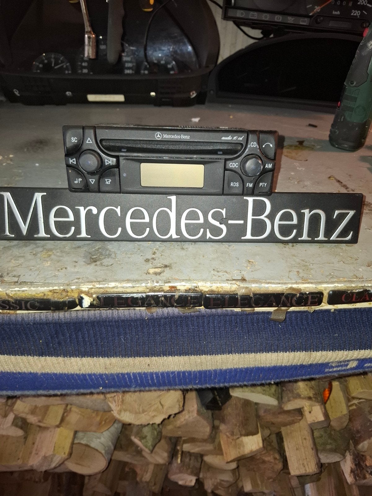 Mercedes Becker MF2910 autoradio - Perfect werkend, Ophalen of Verzenden, Gebruikt
