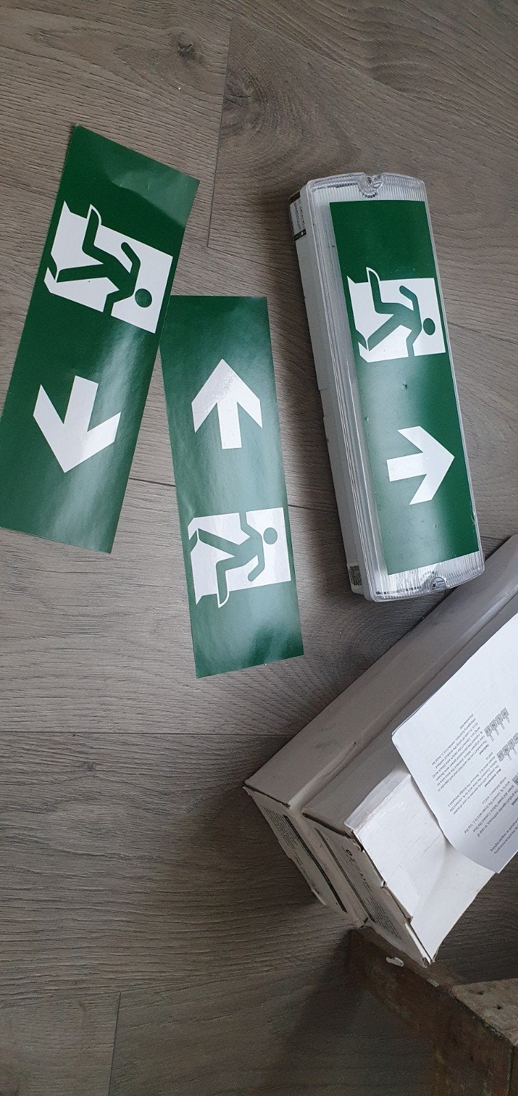 LED Noodverlichting 3W met pictogrammen, Ophalen of Verzenden, Gebruikt, Overige typen